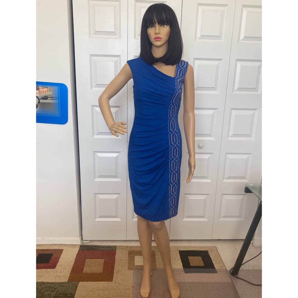 Cache Royal Rhinestone Embellished Dress